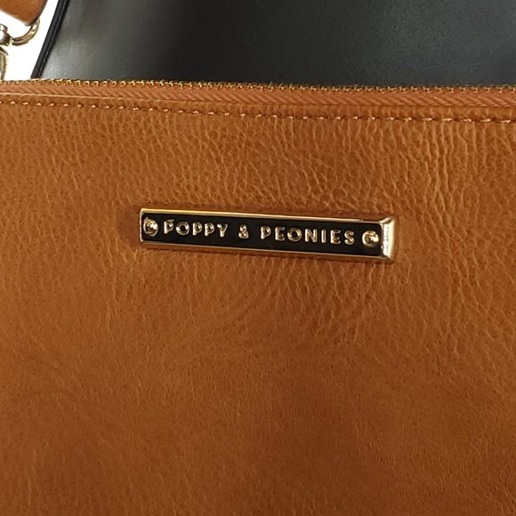 POPPIES & PEONIES Fringe Crossbody Bag Hippie Boho - Picture 3 of 8